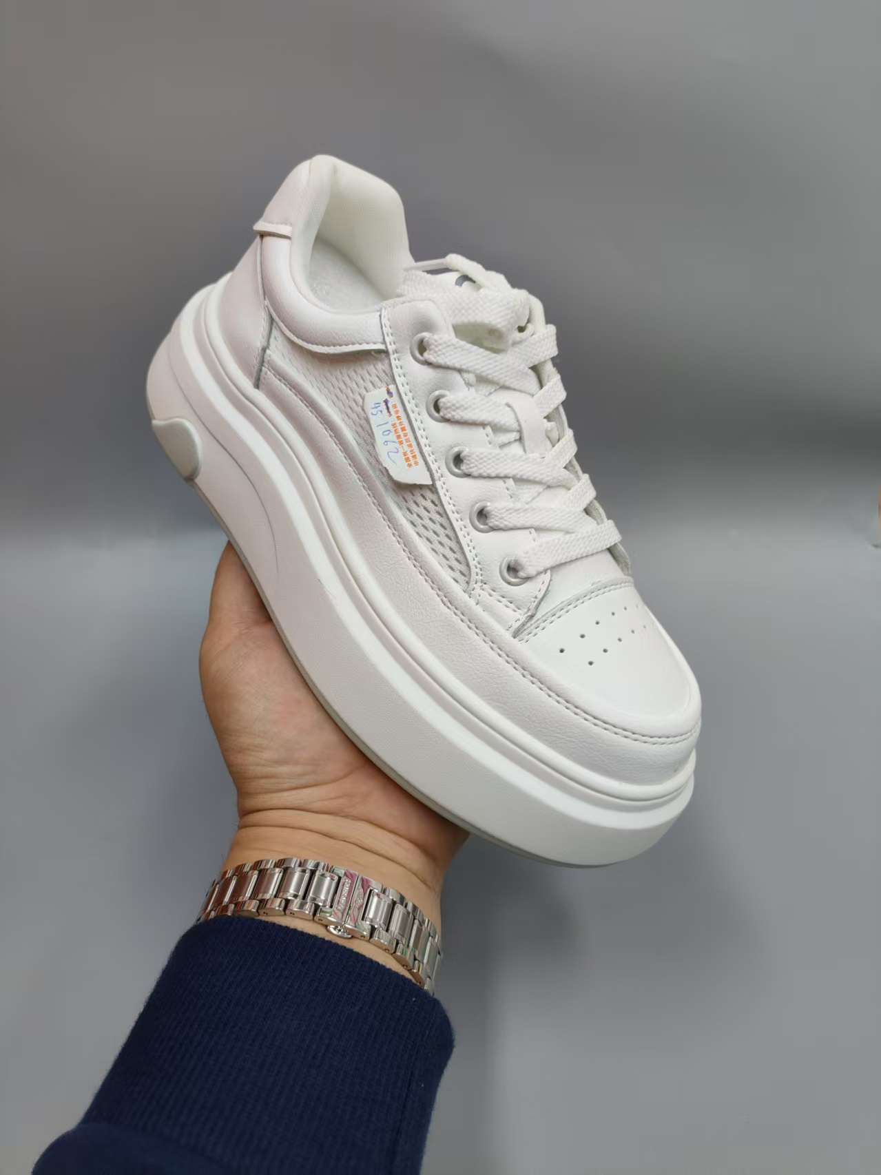 【大白】春季新款厚底小白鞋女休闲板鞋451062