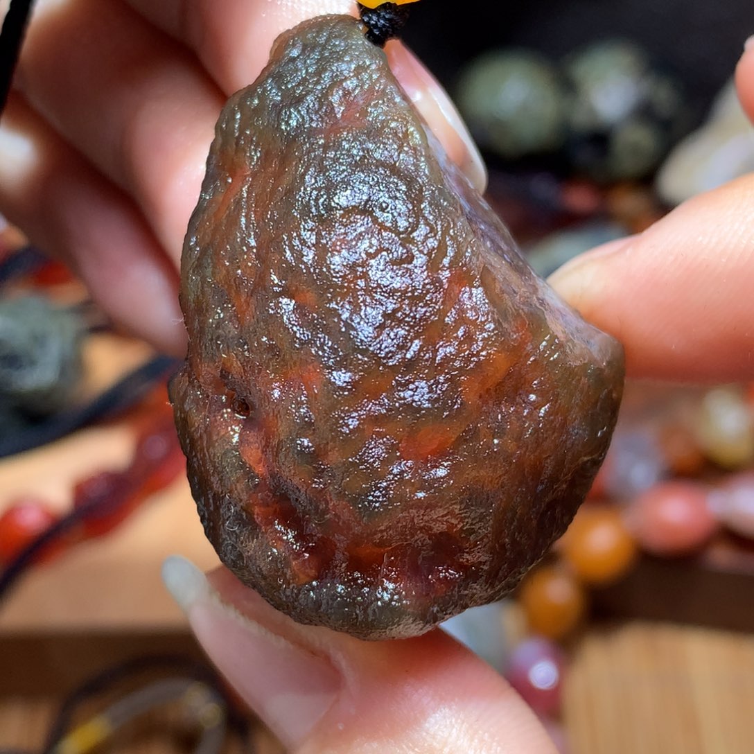 未镶嵌玛瑙/玉髓珠宝半成品