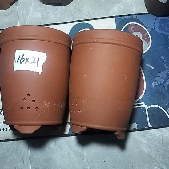 紫砂红泥三线两个