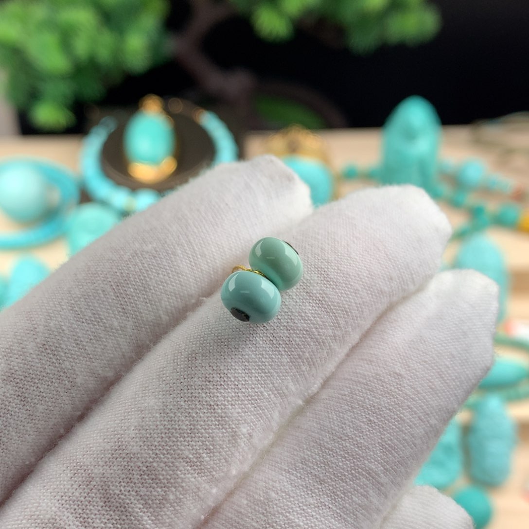 绿松石配珠卡7.3未镶嵌