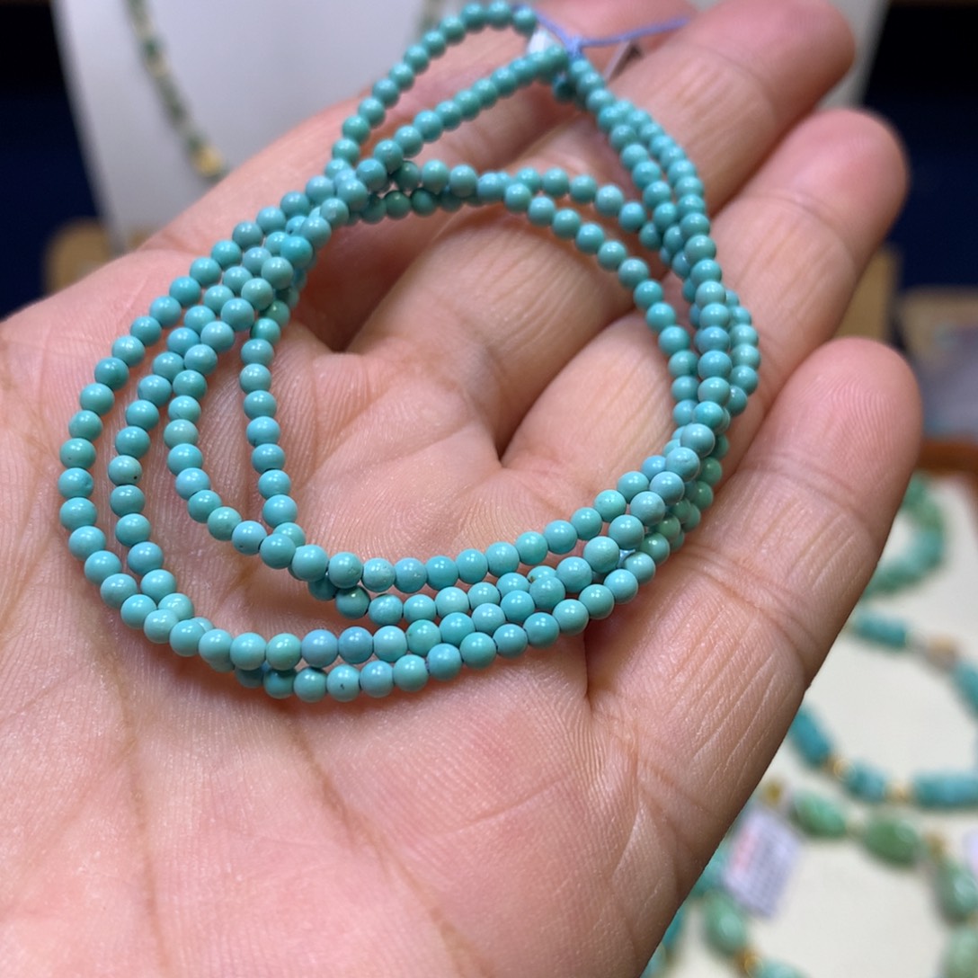 绿松石未镶嵌多圈