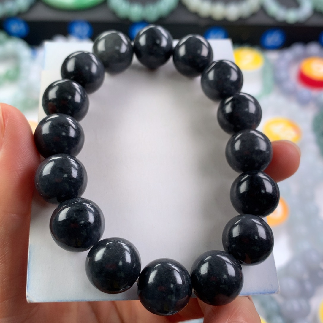 翡翠未镶嵌手链卡13