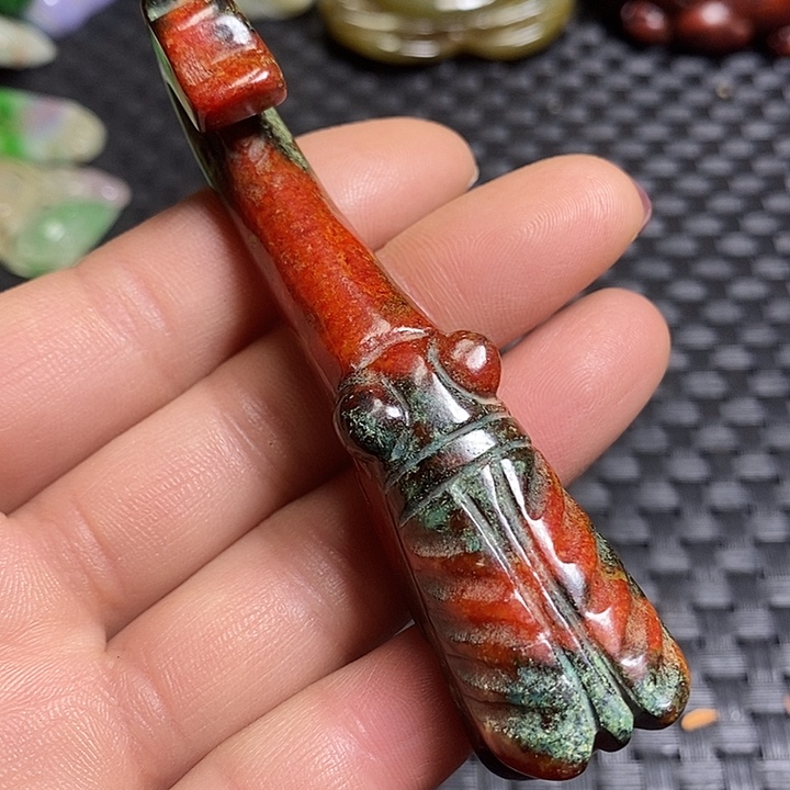 紫金钵盂菩提吊坠