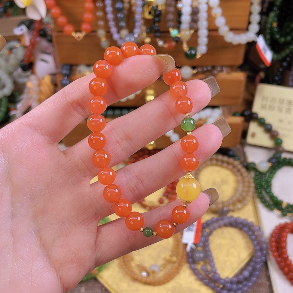 【闪购商品】南红玛瑙手链未镶嵌