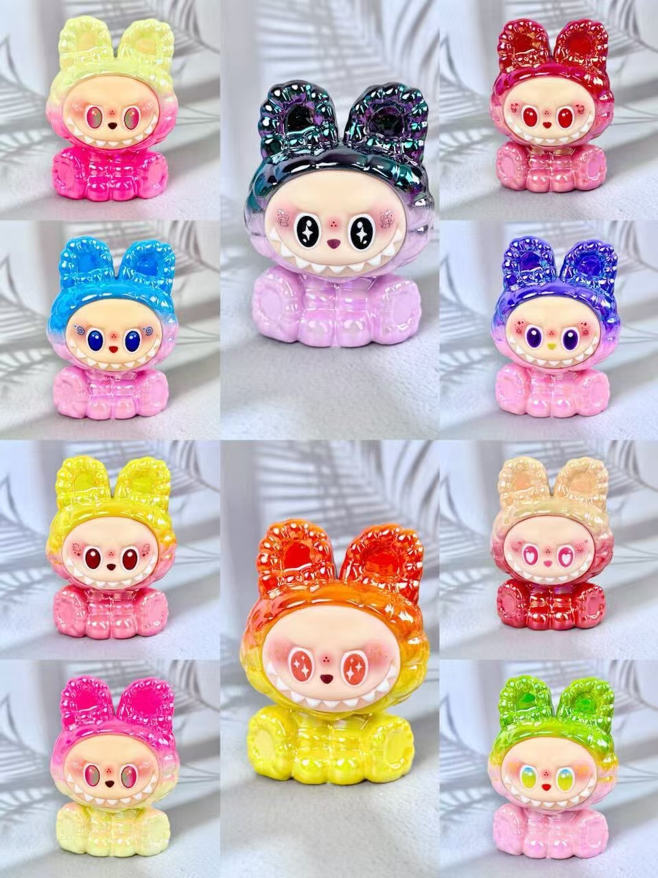 【30人团单】双色渐变电镀拉布布对对碰