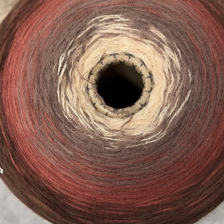 羊毛绒渐变蛋糕线