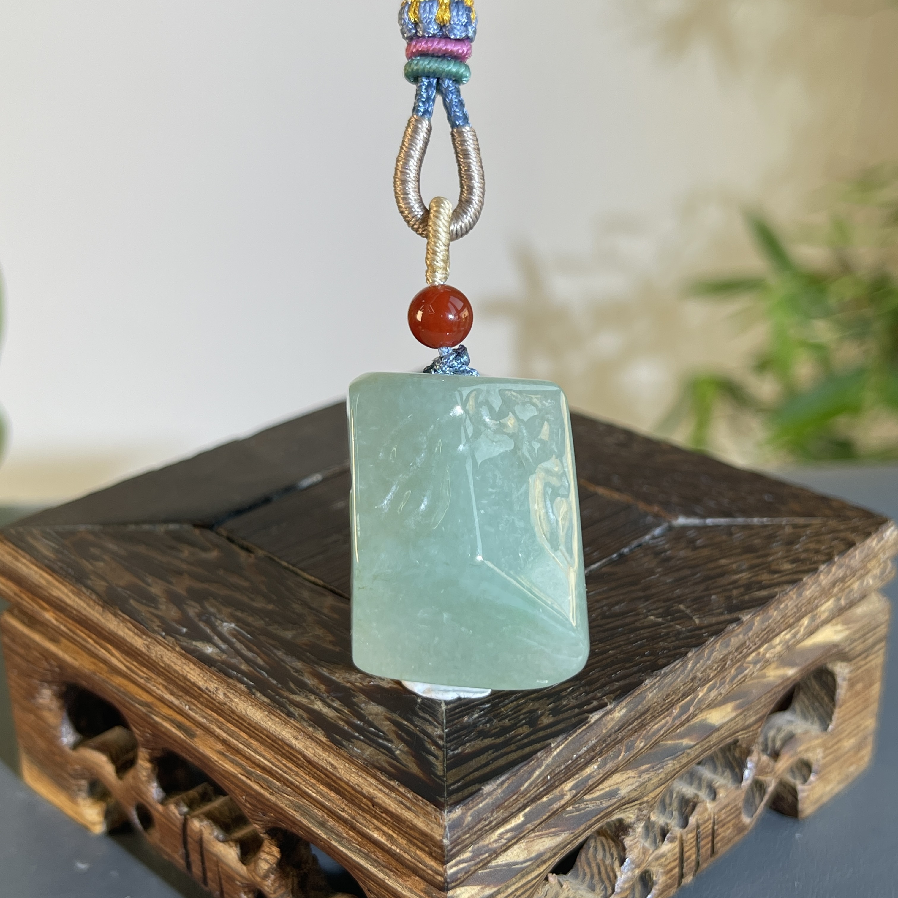 JTA07-20  精品天然翡翠A货原石吊坠