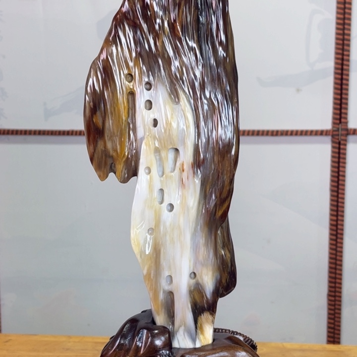 硅化玉未镶嵌珠宝奇石高42