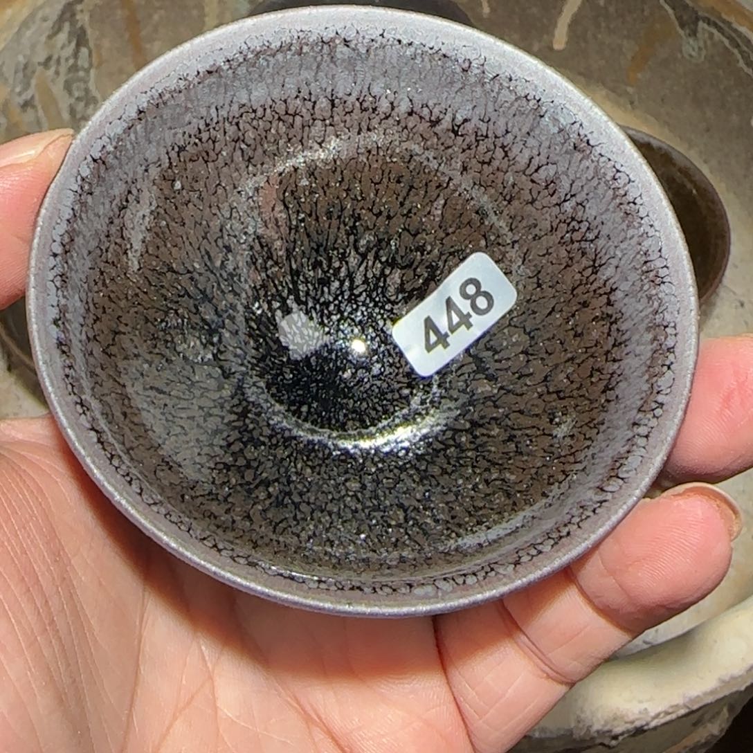 茶盏焦源柴烧自然还原448