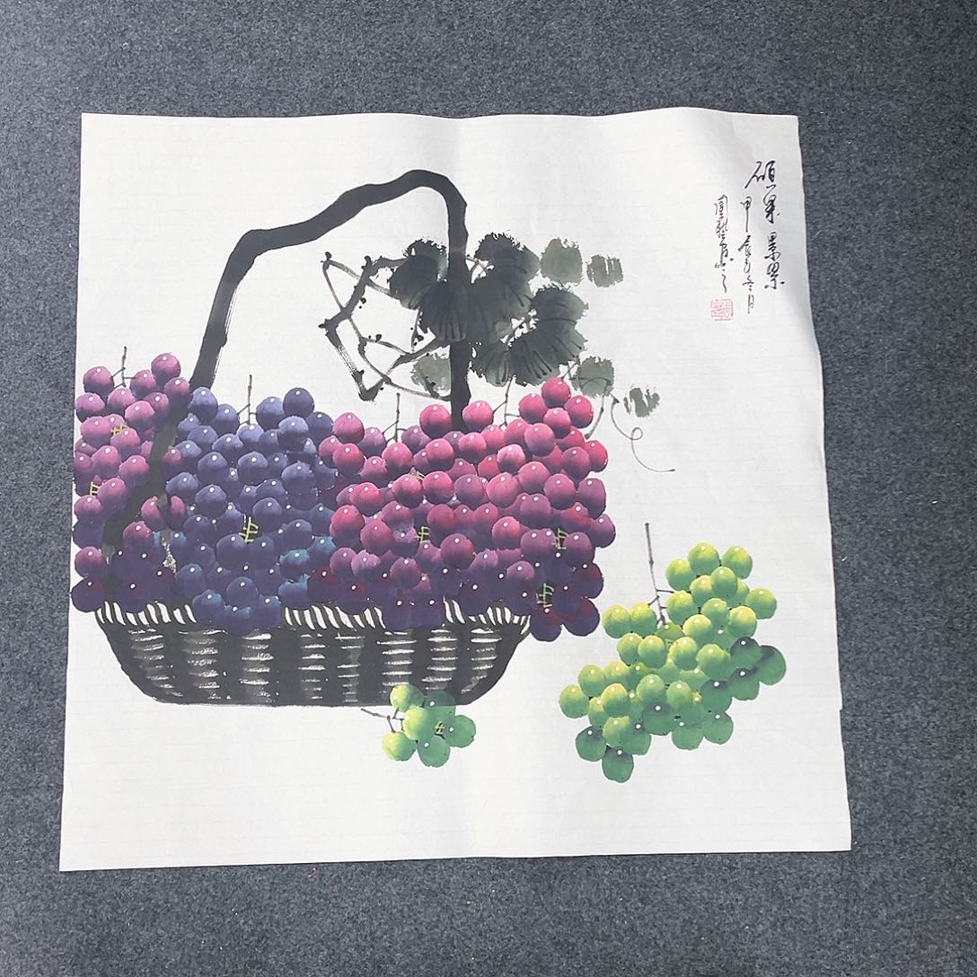 国画宣纸国画作品纯手绘