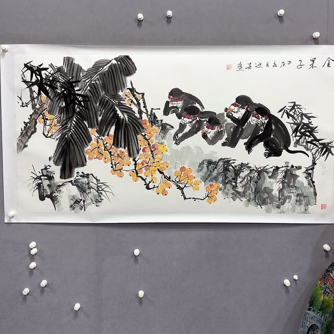 国画国画纯手绘作品请放心去藏