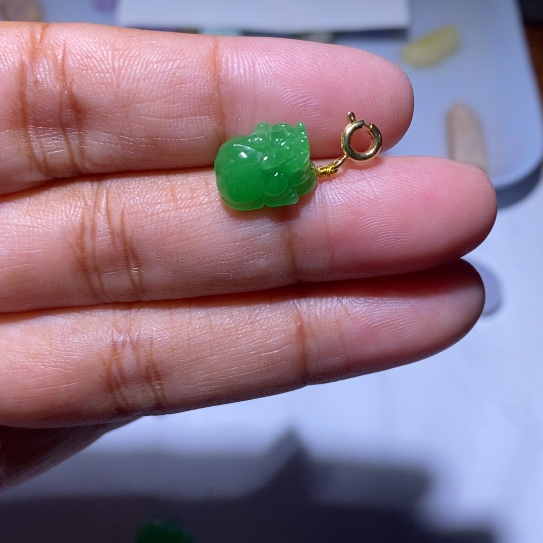 颈饰未镶嵌翡翠战***多