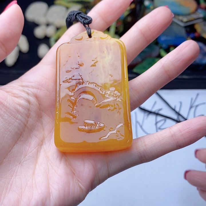 蜜蜡颈饰未镶嵌99套装