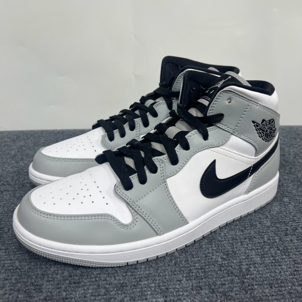 43码 95新 AJ1 Mid 烟灰 '小Dior' 舒适 耐磨 中帮 烟灰