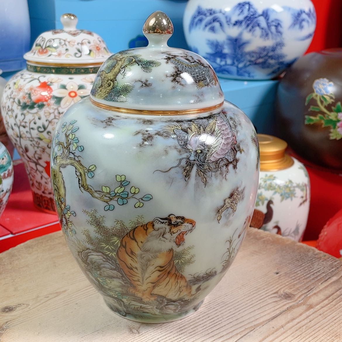 【闪购商品】罐陶瓷茶叶罐密封罐