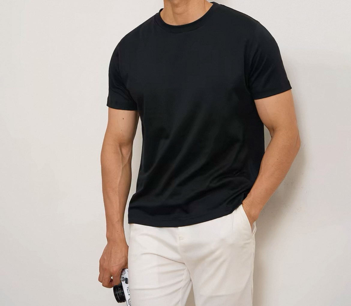 [高版本]25款男士高奢新春短袖时尚百搭休闲潮流轻奢情侣圆领T恤
