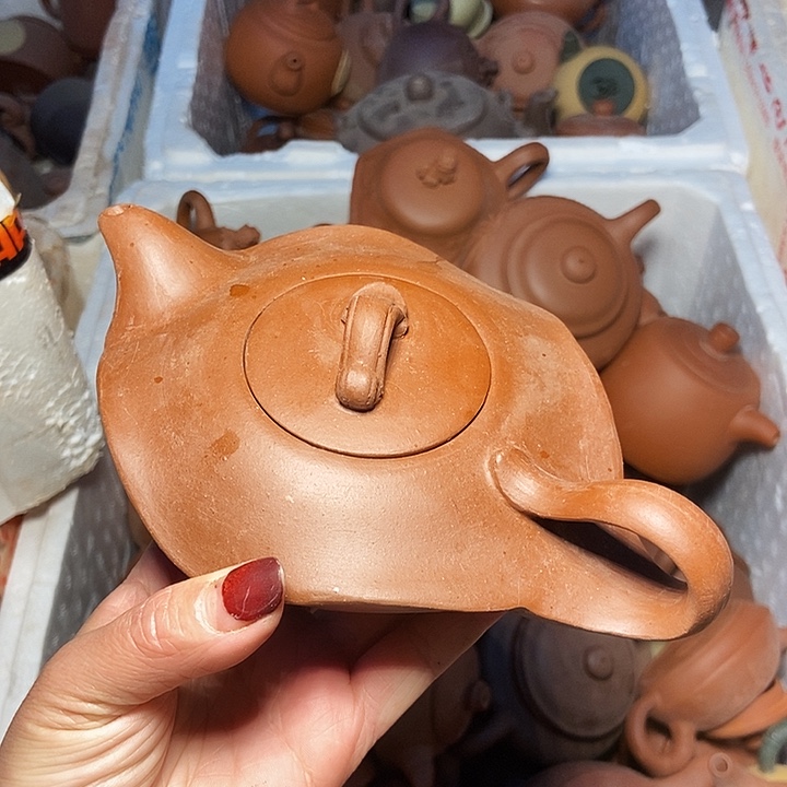 全手工制作宜兴紫砂茶壶