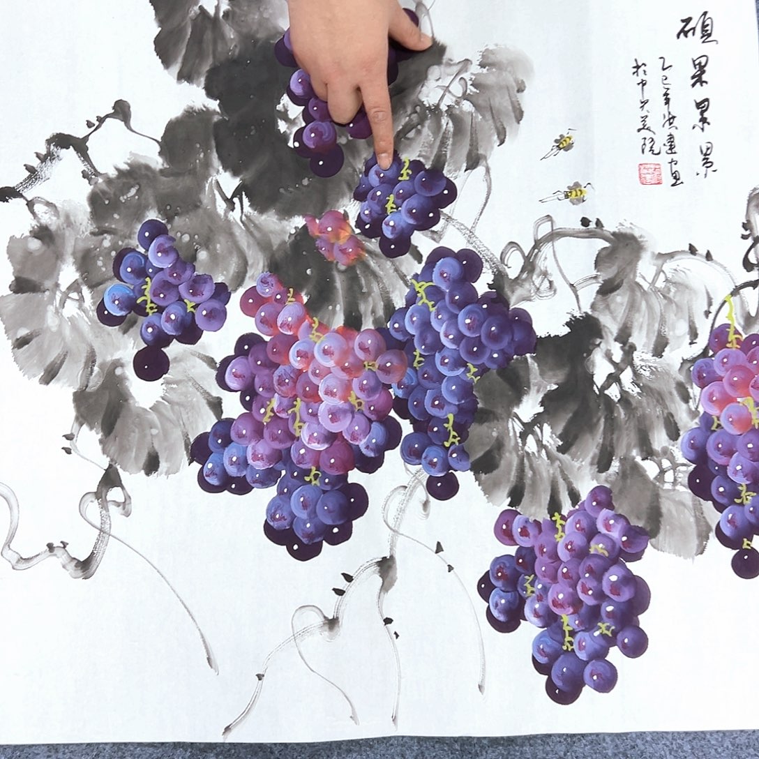 国画国画作品宣纸纯手绘