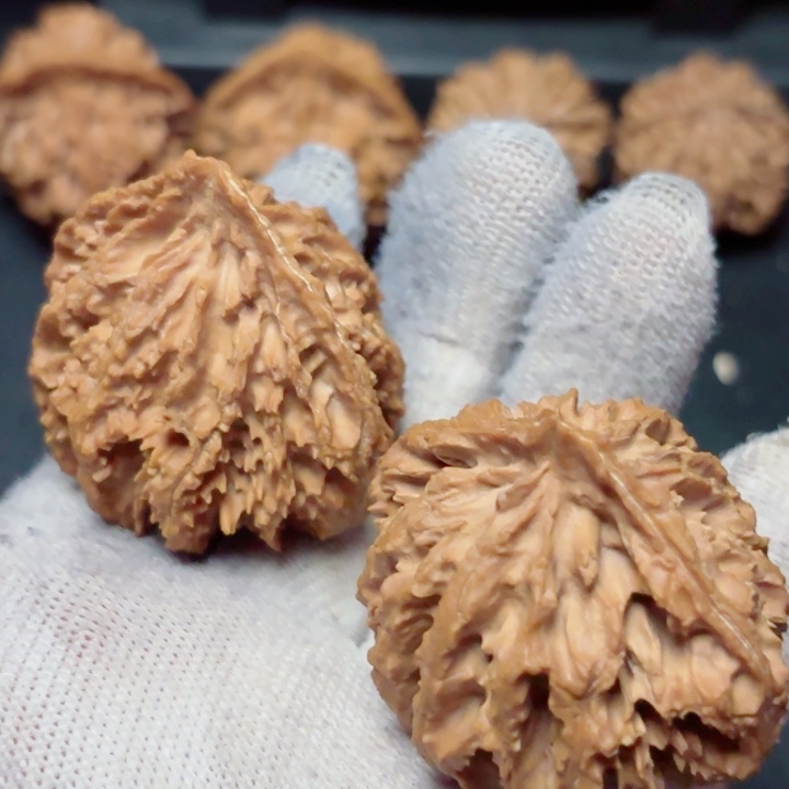 文玩核桃把件关*月秦岭灯笼18