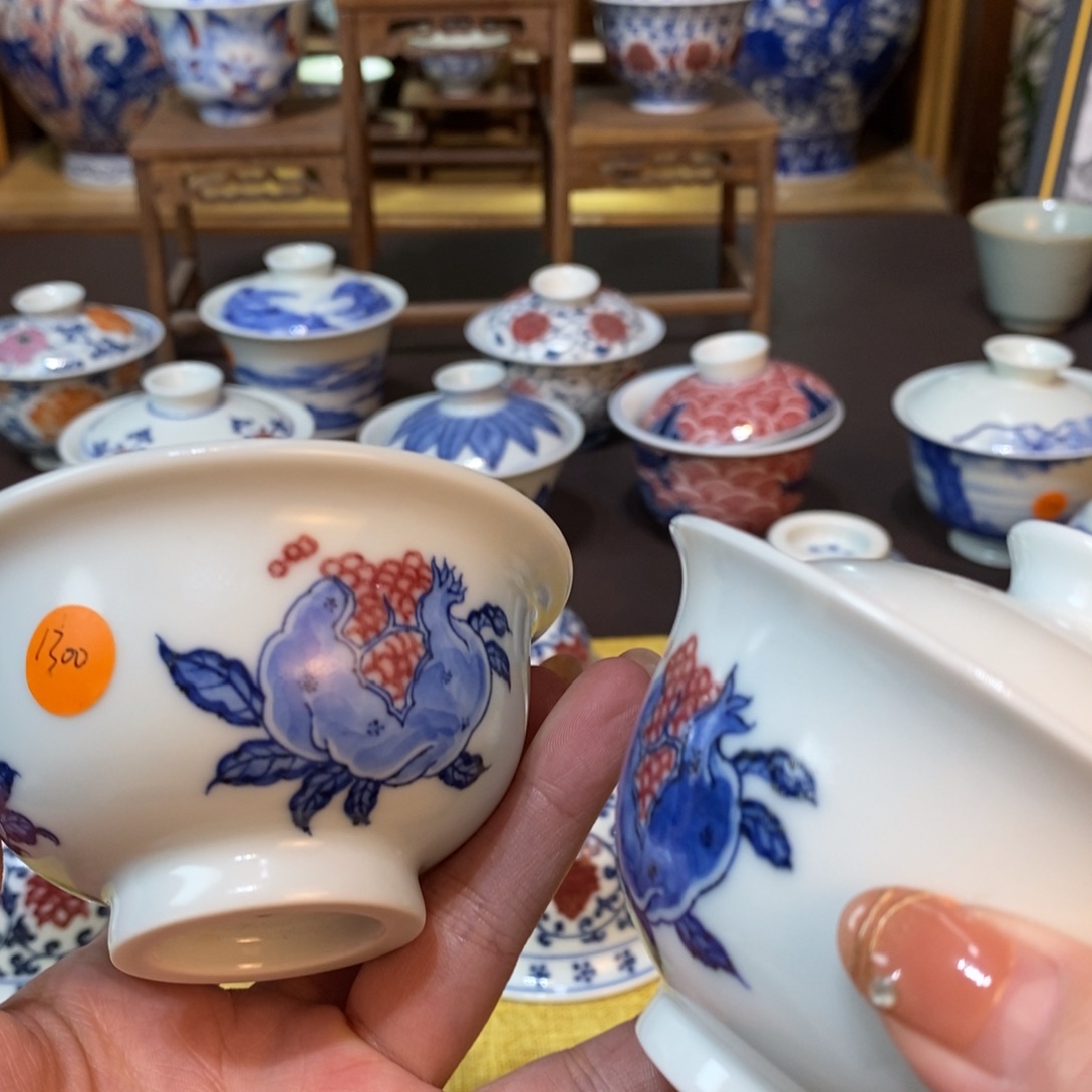 我***兽景德镇陶瓷手镯手绘