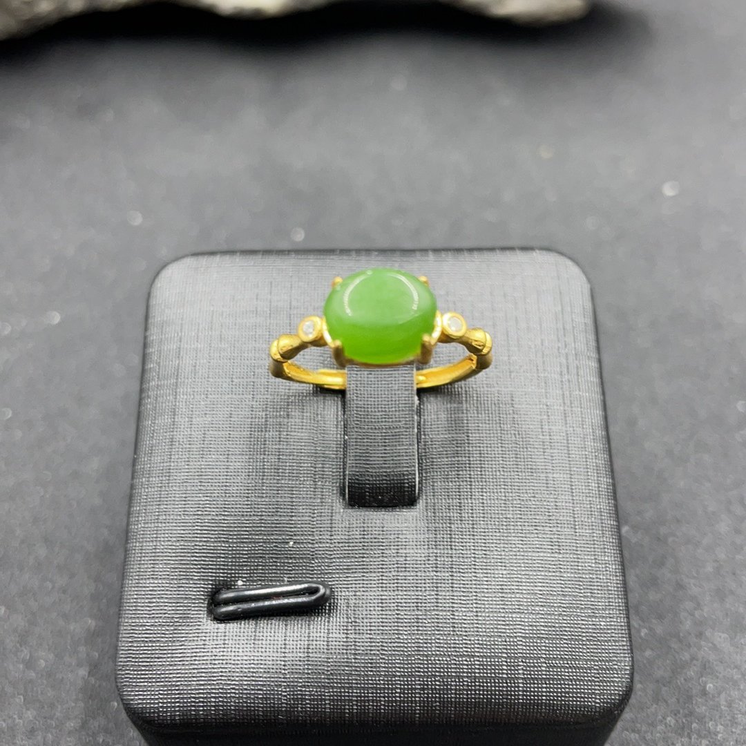 BY0313FHLZ标005 和田玉戒指