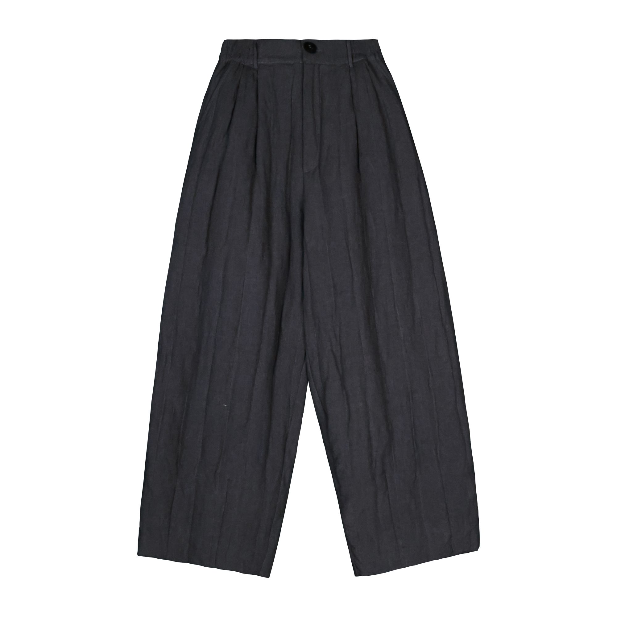 禾记年原创【炙阳】休闲阔腿羽绒裤高腰裤子冬季保暖