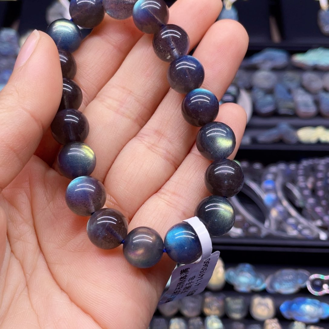 长石手串未镶嵌小**干10.6左右