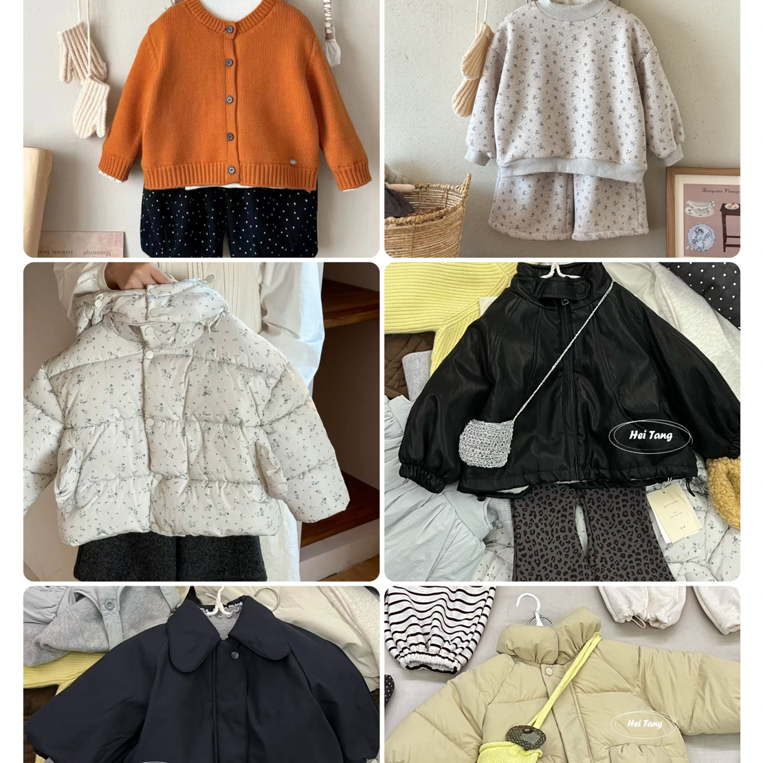 25秋冬新款韩系女童童装