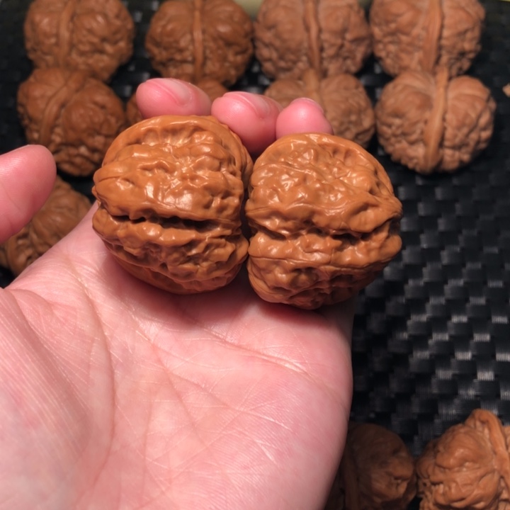 文玩核桃把件四开40