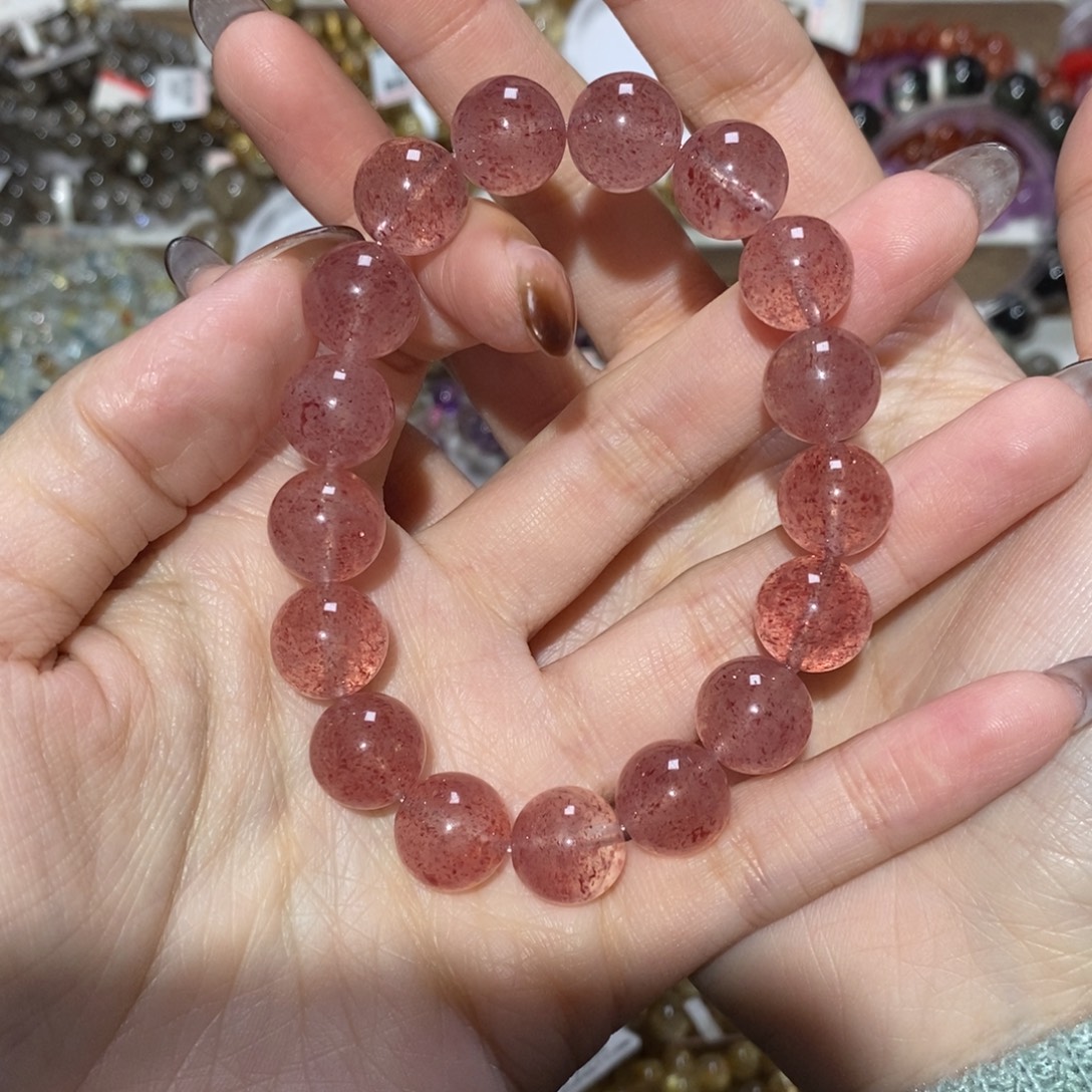 水晶手串未镶嵌12咪