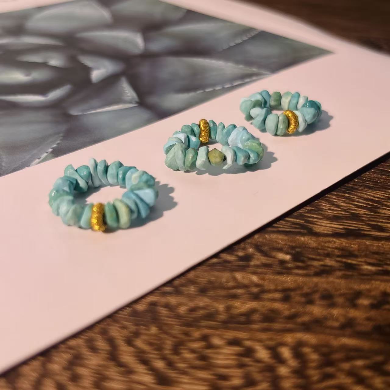 【桦雅】绿松石跑环-多样性发其一-A3113