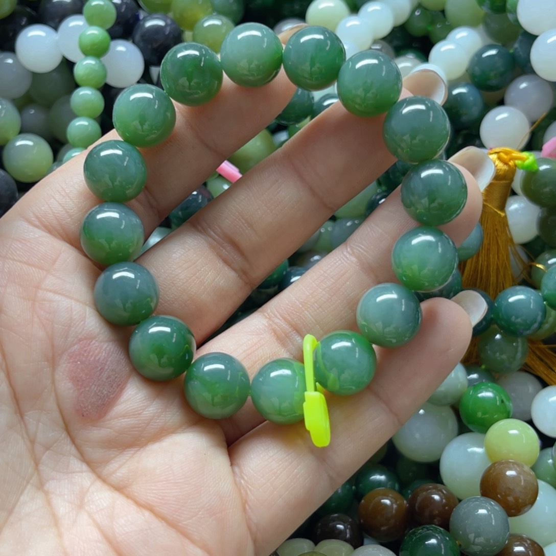 和田玉手链未镶嵌