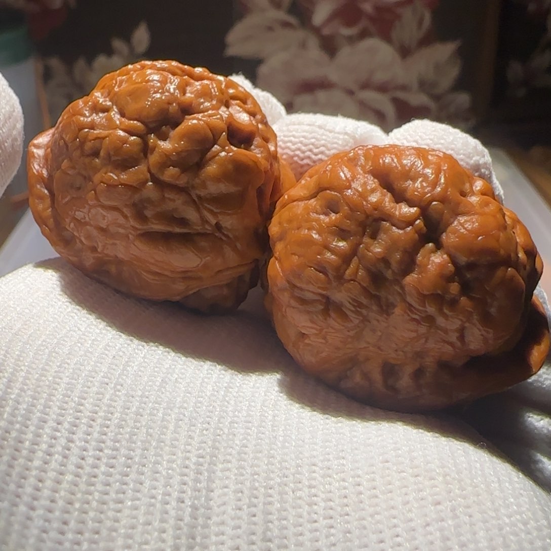 把件文玩核桃花肚