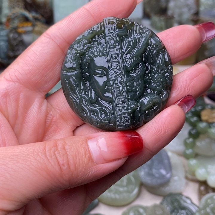 和田玉挂件未镶嵌