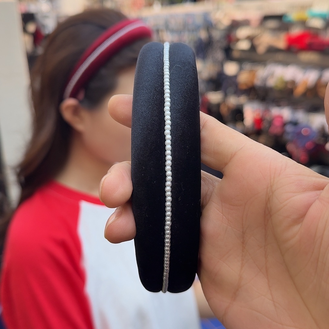 皮质非金属黑色发箍999