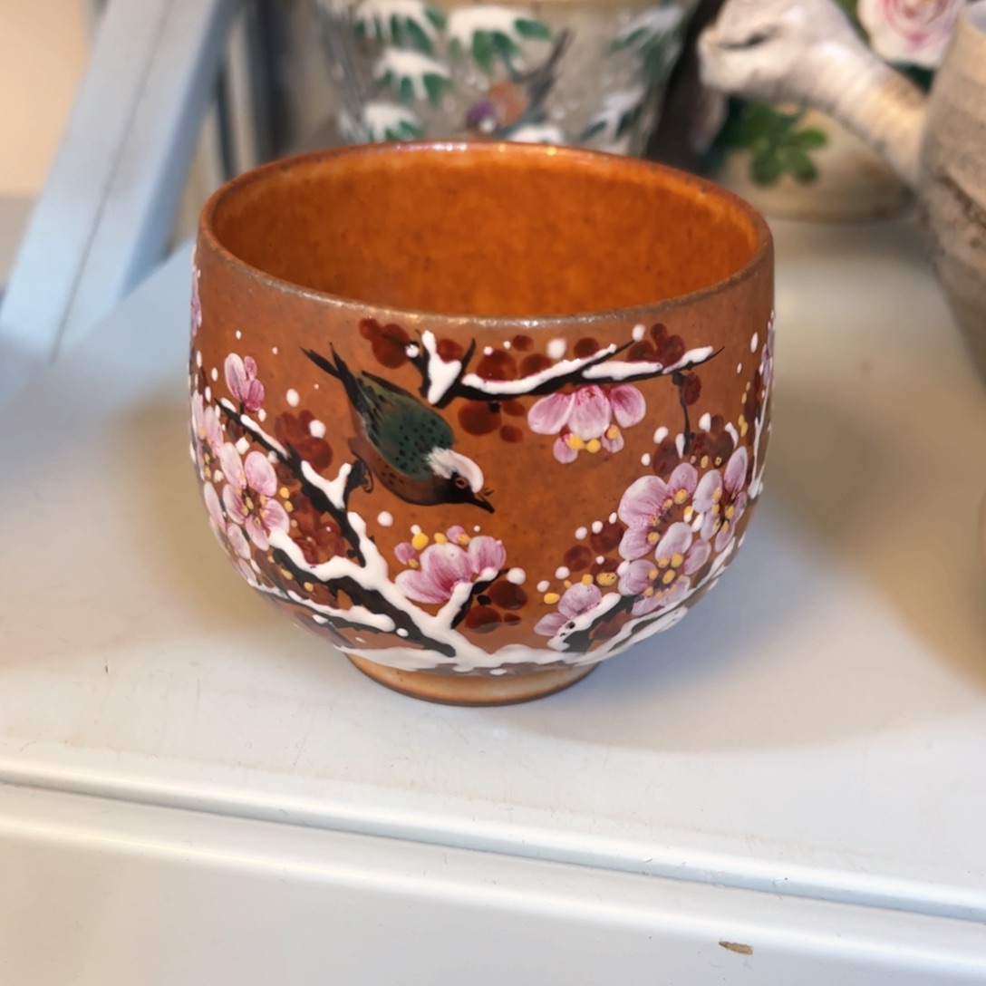 杯景德镇陶瓷柴烧杯