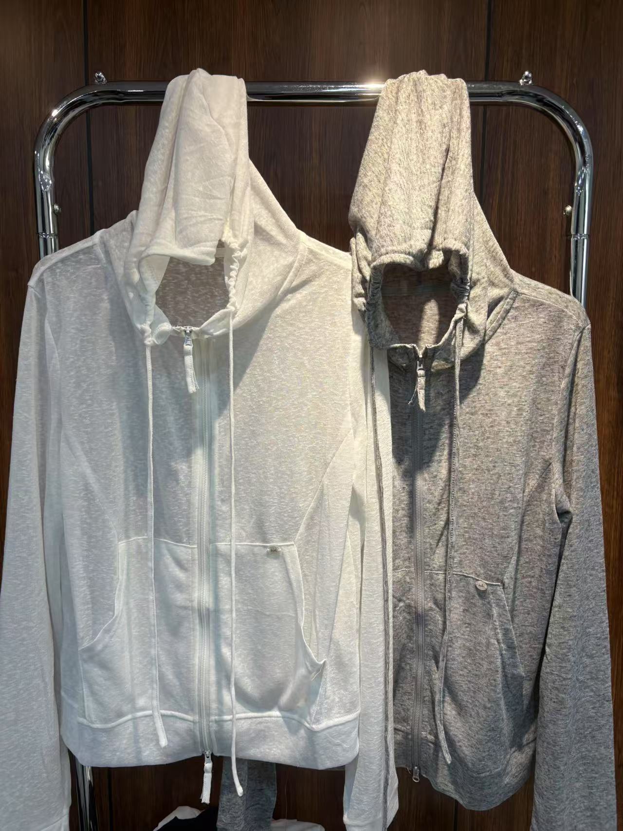 大媛家25夏【苎麻防晒】拉链款宽松百搭薄防晒外套上衣时尚女款休闲