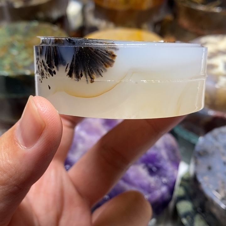 小****定制玛瑙一个圆牌