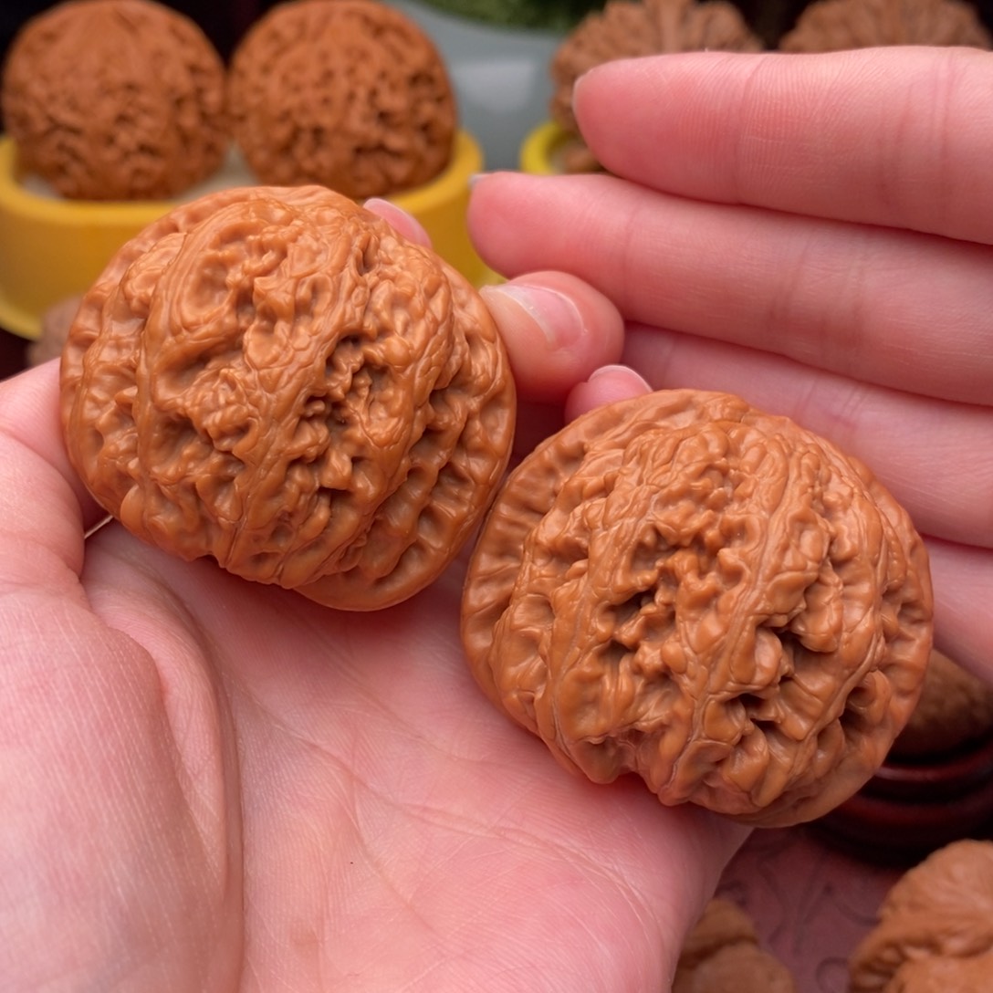 文玩核桃把件大粗筋46