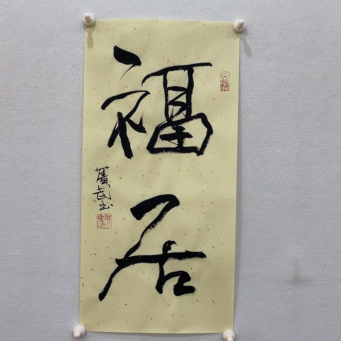 横款博航艺术书法作品