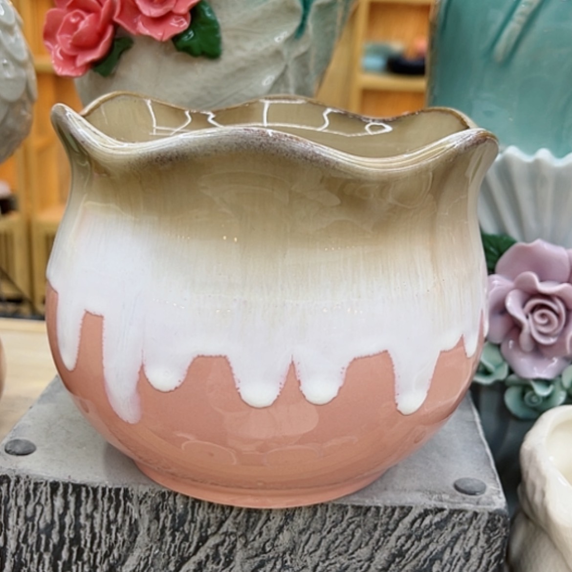 【闪购商品】陶瓷花盆