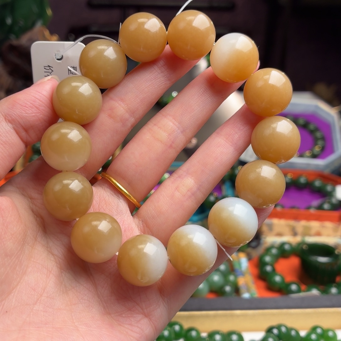 和田玉（糖玉）未镶嵌手串