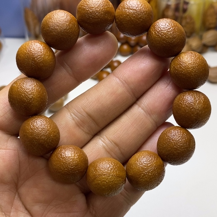 橄榄核手串/手链橄榄核橘皮尺寸1.7