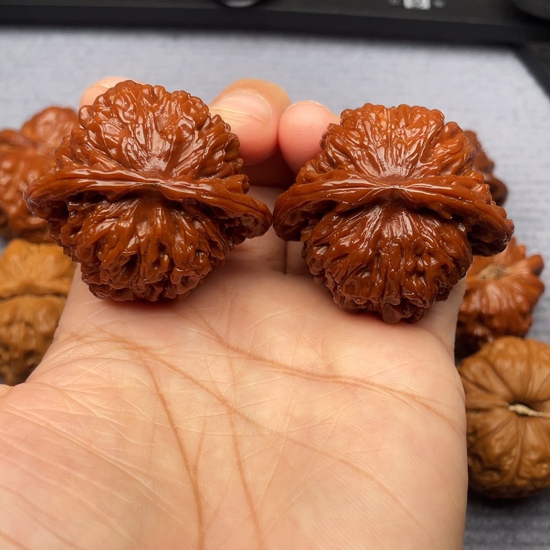 文玩核桃吊坠四座楼43