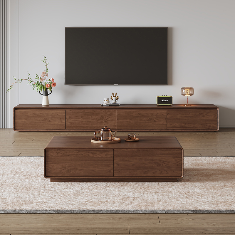 电视柜2米长度+5斗柜