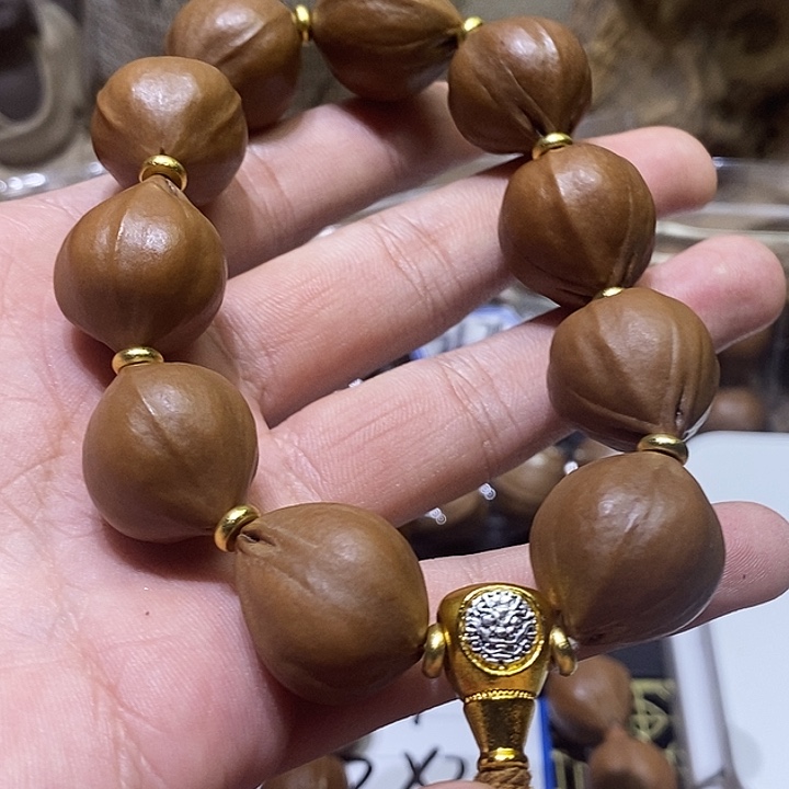 大***鵬橄榄核吊坠梅林铁核