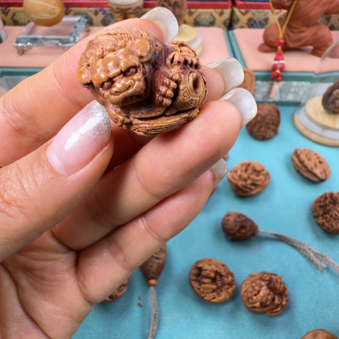 无***求手串/手链橄榄核核潮核雕手工制作