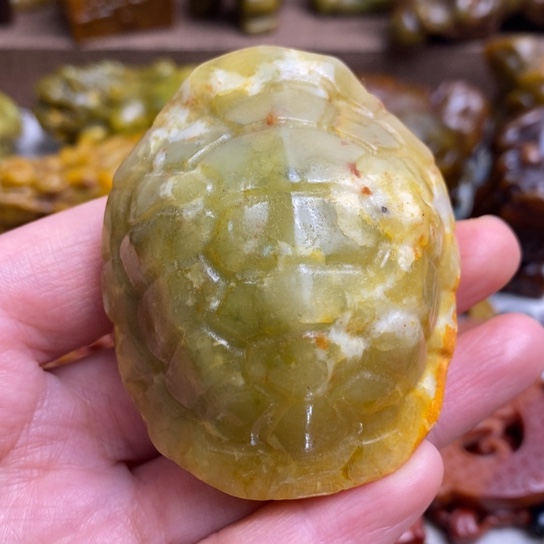 蛇纹石玉未镶嵌颈饰104