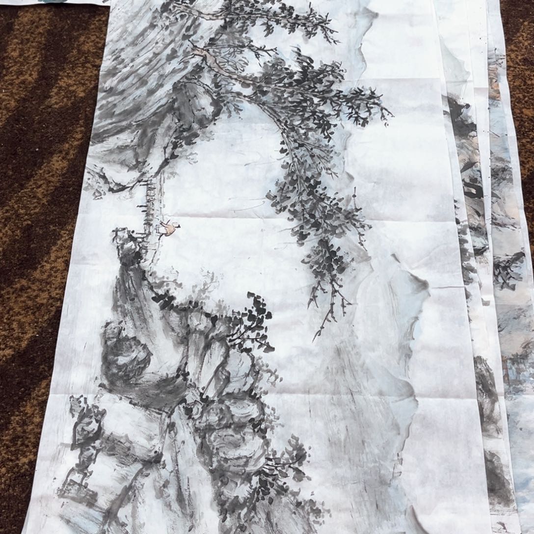 国画高长玲老师三尺微瑕