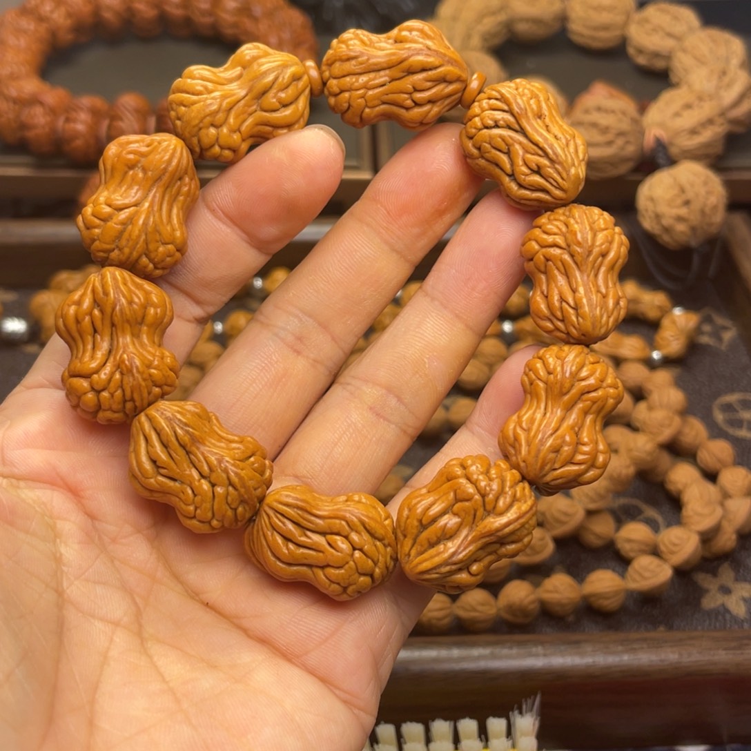 手串桃核龙纹桃核27